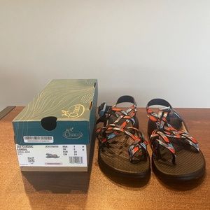 Chaco ZX2 Classic Sandal Aerial Aqua US 7, New in Box